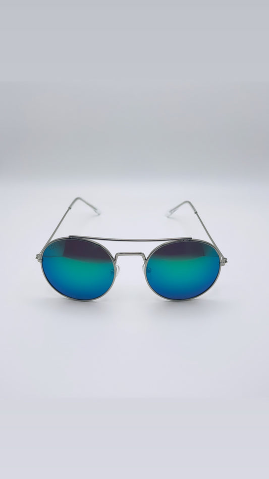 "OCEAN BLUE" Aviator Sunglasses