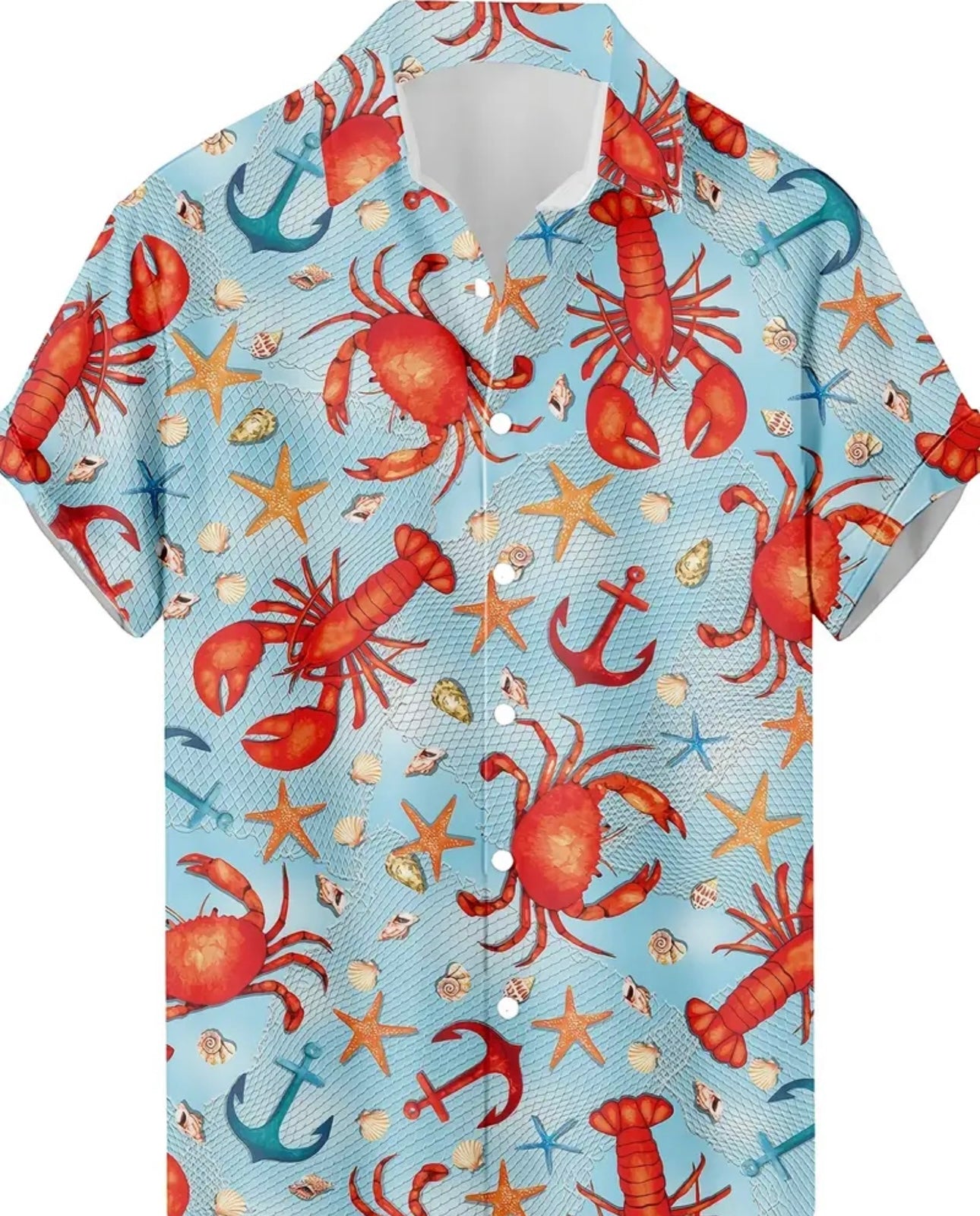 "CRABS & STARS" Men's Shirt